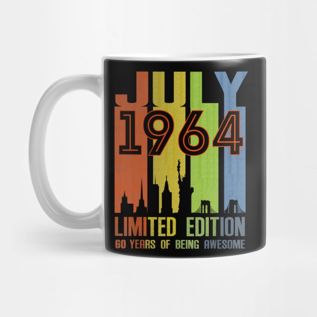 July 1964 60 Years Of Being Awesome Limited Edition by Vladis